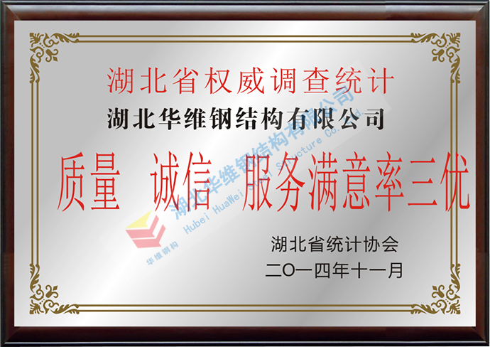 质量 诚信 服务满意率三优
